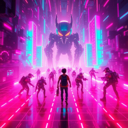 Neutrals in Neon - Text-based game