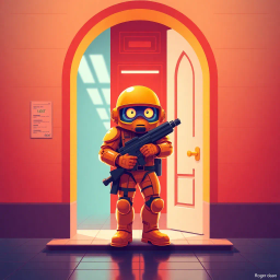 Clu's Doorstep Invasion - Text-based game