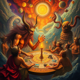 Divine Code: The God Game - Text-based game