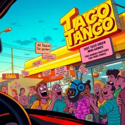 Taco Tango: Drive-Thru Showdown - Text-based game