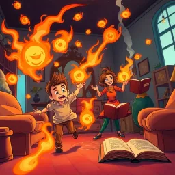 Mom's Fireball Challenge - Text-based game