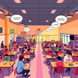 Cafeteria Crushes - Text-based game