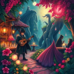 Whispers of the Velvet Realm - Text-based game