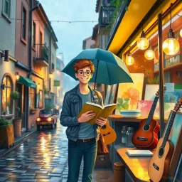 Whispers in the Rain - Text-based game