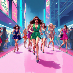 High Stakes on Heels - Text-based game