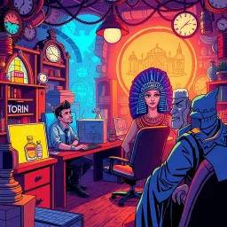 ChronoCommerce: Retail Time Warp - Text-based game