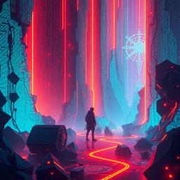 Echoes of the Pixel Abyss - Text-based game