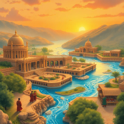 AquaRegnum: Chronicles of Water and Wisdom - Text-based game