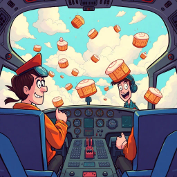 Teacake Turbulence - Text-based game