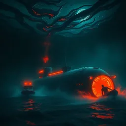 Cursed Waters: The Narco-Quest - Text-based game