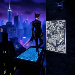 Gotham's Enigma: The Balance of Shadows - Text-based game