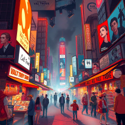 Bargain Brawl: Capital Chaos - Text-based game