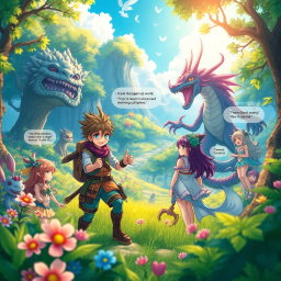 Harem Royale: A Monster's Dilemma - Text-based game