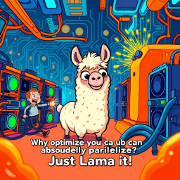 Llama's Last Laugh - Text-based game