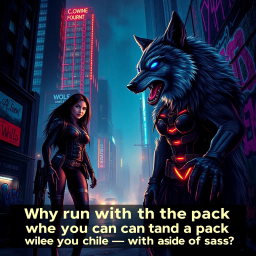 Wolfbyte: A Howl of Transformation - Text-based game