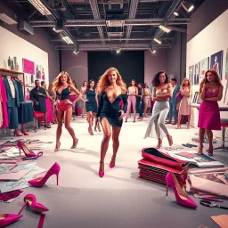 Fashion Thriller text games