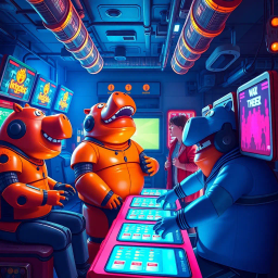 Munch Madness - Text-based game