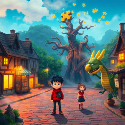 The Wind, the Pole, and the Dragon - Text-based game