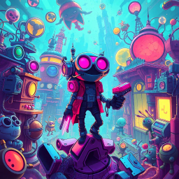 Micro-Dimensional Meltdown - Text-based game