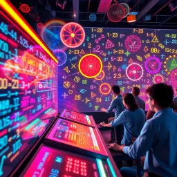 Spinning Equations - Text-based game