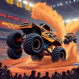 Dirt Kings: Monster Truck Mayhem - Text-based game