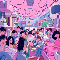 Dorm Daze - Text-based game