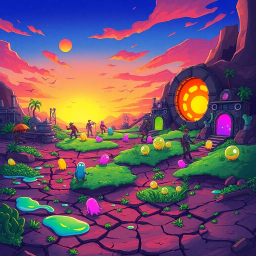 Slime Savvy: Nexus of Goo - Text-based game