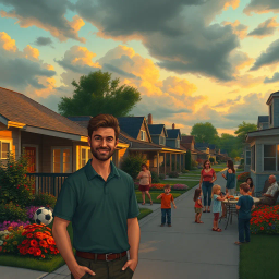 Neighbors & Nightmares - Text-based game