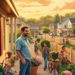 Neighborly Affairs - Text-based game