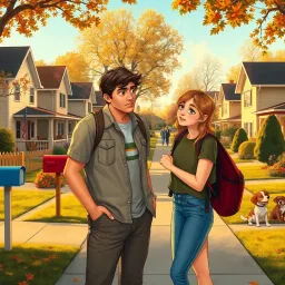 Neighborhood Ties - Text-based game