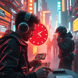 Time Sync Showdown - Text-based game