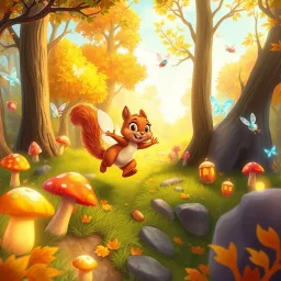 Critter Clash: Forest Frenzy - Text-based game