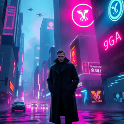 Neon Pulp Noir - Text-based game