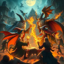 Mana Masters: The Alpha Conclave - Text-based game