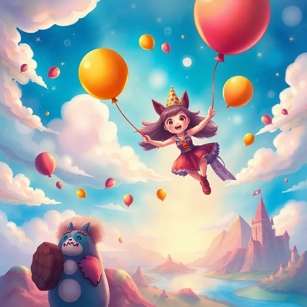Makena's Cosmic Flight