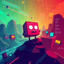 Code Revolution: The Rhombus Uprising - Text-based game