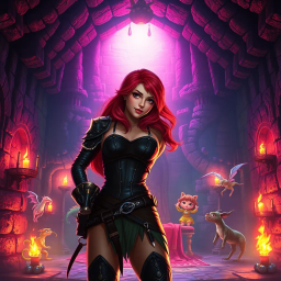 Dungeon Delights: The Quest for Pleasure - Text-based game