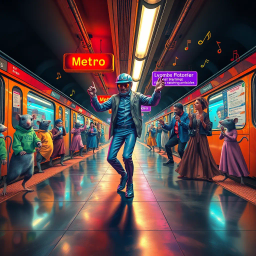 Metro Melodies - Text-based game