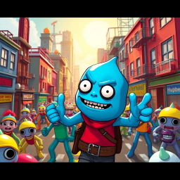 Rubber Rebels: The Wiggle Revolution - Text-based game