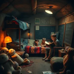 Shelter Sagas: Guardian of Giggles - Text-based game