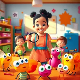 Makena's Bug Buster Brigade - Text-based game