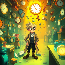 Quantum Conundrum: Time Tangle - Text-based game