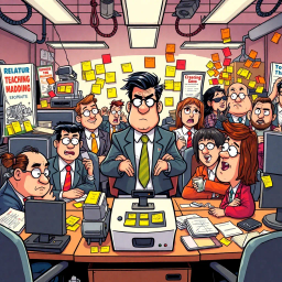 Management Mayhem - Text-based game