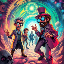 Quantum Ruckus: The Paradox Chronicles - Text-based game