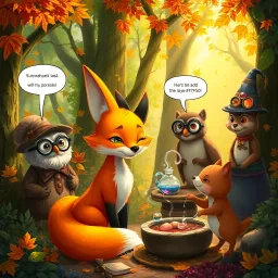 Foxy Transformation: Sniff and Seek