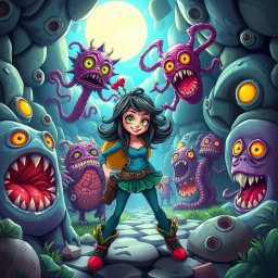 Munch Madness: Digestion Dispatch - Text-based game