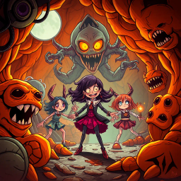 Gulp or Be Gulped - Text-based game