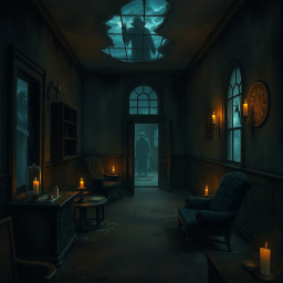 Whispers in the Hall - Text-based game