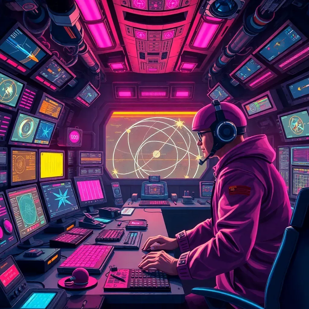 Orbiting Chaos
