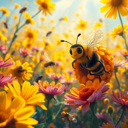 Rogue Waggle: The Hive's Last Hope - Text-based game